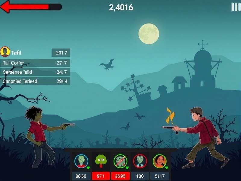 Zombie Apocalypse Marathon gameplay screenshot